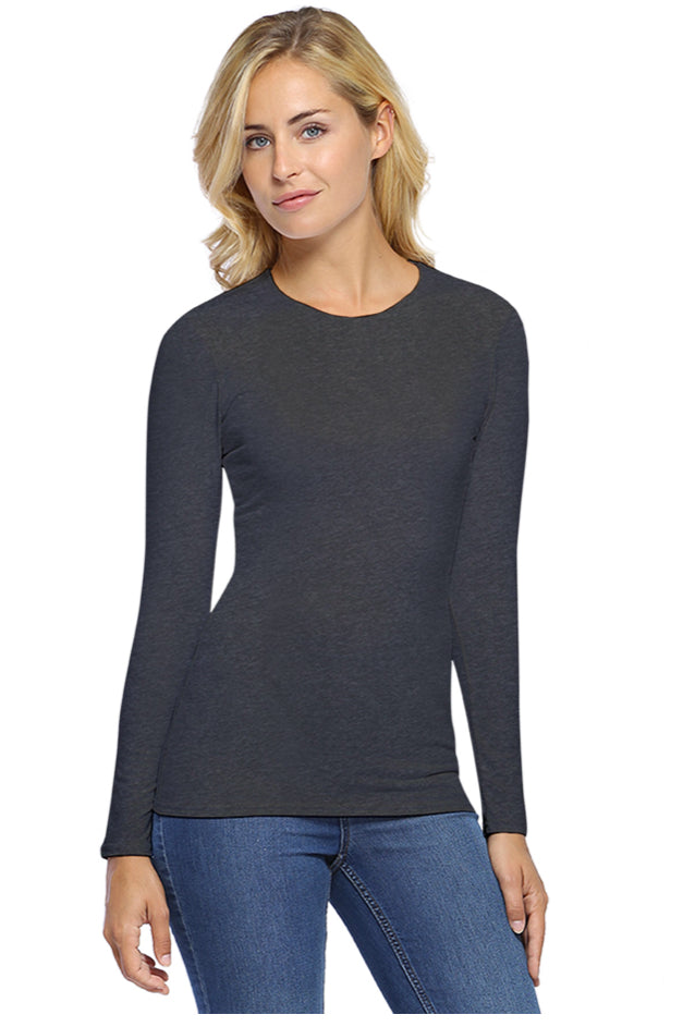 Long Sleeve Round Neck Top