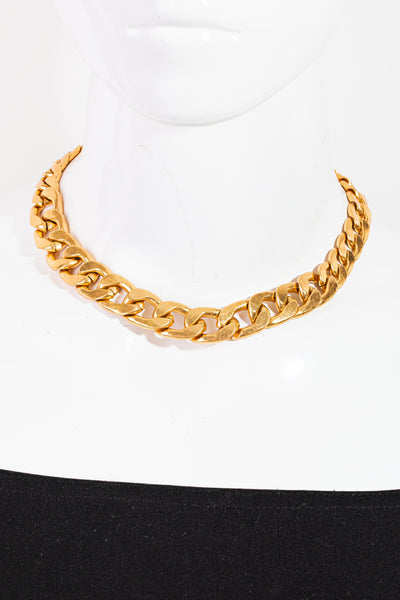 Matte Bulky Chain Link Necklace