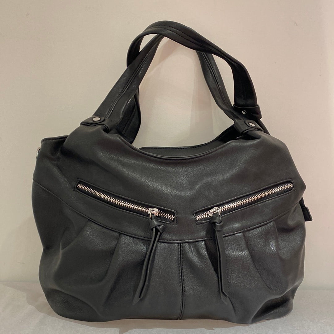 Zip Detail Hand Bag