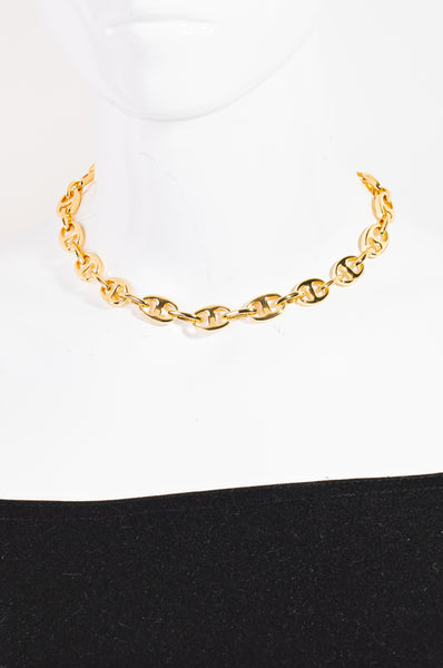 Mariner Chain Clasp Link Necklace