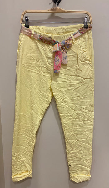 Cotton Pants - Italian