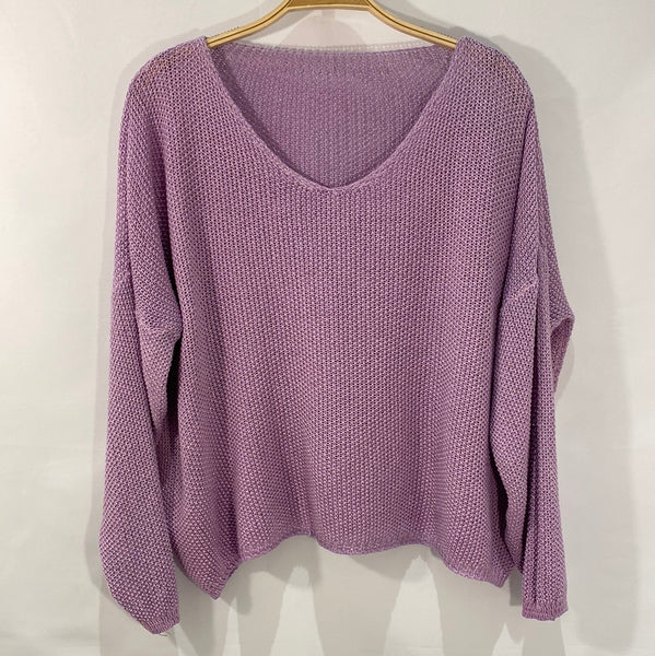 Loose Knit Sweater - Italian