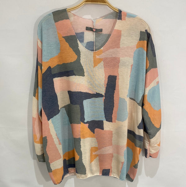 Printed Sweater