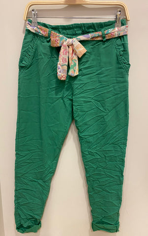 Cotton Pants - Italian