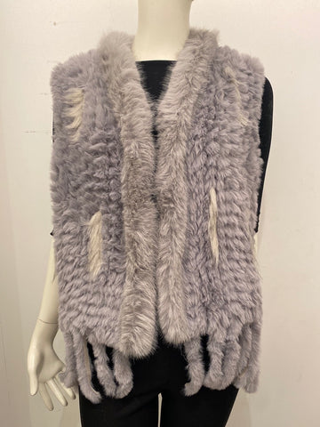 Fringe Fur Vest