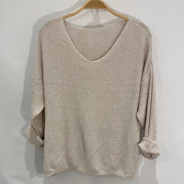 Loose Knit Sweater - Italian