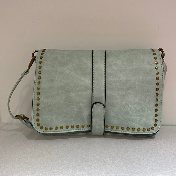 Stud Trim Hand Bag
