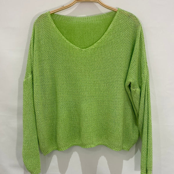Loose Knit Sweater - Italian
